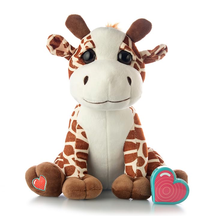 My Babys Heartbeat Bear Recordable Stuffed Animals 20 sec Heart Voice Recorder for Ultrasounds and Sweet Messages Playback, Per