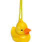 Zugar Land Cool Classic Mini Duck Necklaces (12 Pack) Yellow Duckies. Plastic. Party Favor Goodie Bag Filler