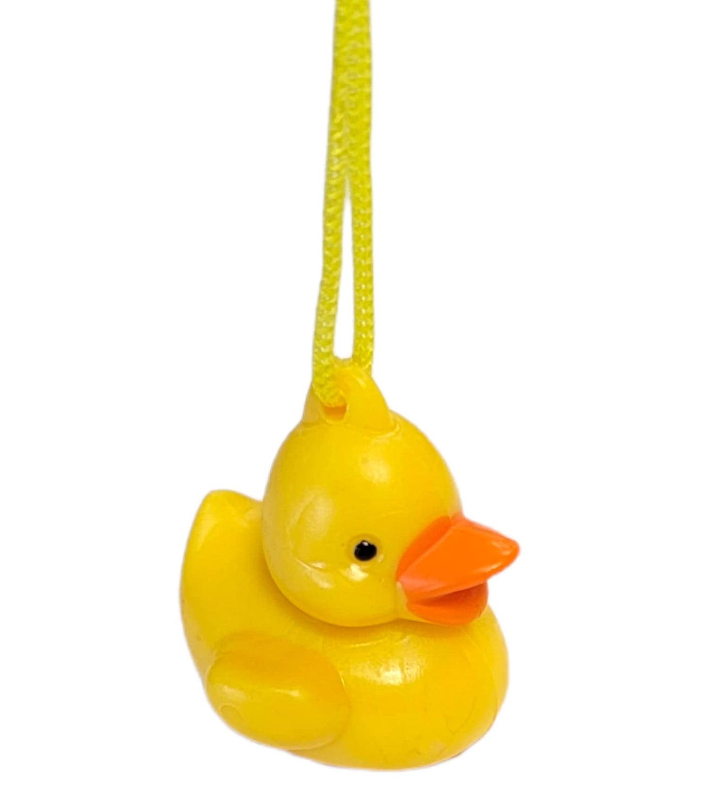 Zugar Land Cool Classic Mini Duck Necklaces (12 Pack) Yellow Duckies. Plastic. Party Favor Goodie Bag Filler
