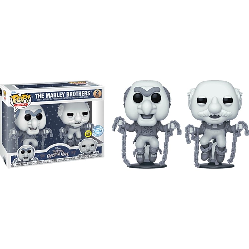 Funko Pop! Movies: The Muppets - Marley Brothers 2-Pack *Glow* *Limited To 8000 Pieces Shop Exclusive