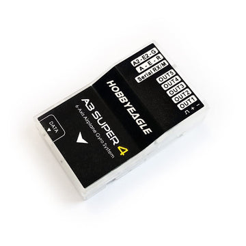 SoloGood HOBBYEAGLE A3 Super 4/6-Axle Airplane Gyro Flight Controller Stabilizer RC Plane Gyro Stabilizer for RC Fixed-Wing Airp