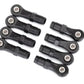 Traxxas 8149 Extended Rod Ends with Hollow Balls, Black