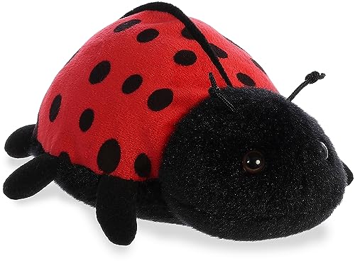 Aurora    Adorable Mini Flopsie    Ladybug-Ladybird    Stuffed Animal - Playful Ease - Timeless Companions - Red 8 Inches