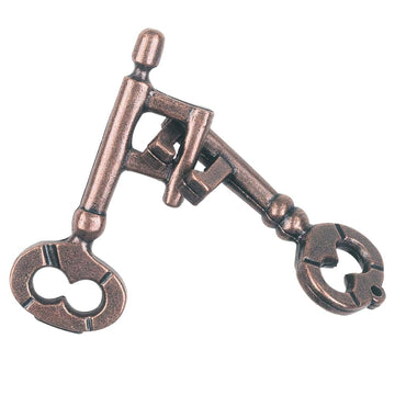 Bepuzzled | Key Hanayama Metal Brainteaser Puzzle Mensa Rated Level 1, For Ages 12 And Up