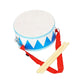 Zoomella Double Side Hand Drum Playing With Mallet For Supplies Kindergarten Presents Blue|Developmental Baby Toys|Baby