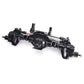 RZXYL Aluminum Front / Rear Portal Axles Set for 1/10 Axial SCX10 II 90046 90047 RC Crawler Car (Black)