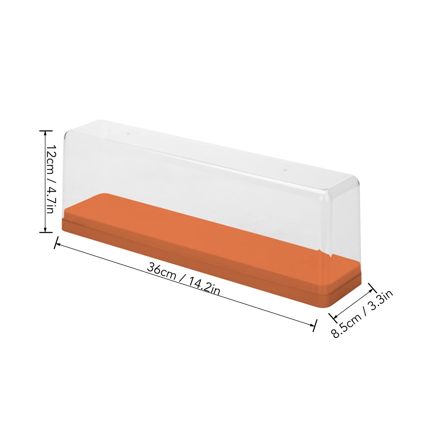 Acrylic Display Case, Dust Proof Figure Collection Box With Transparent Cover Large Capacity Organizer Showcase For Doll Toy (Or