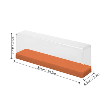 Acrylic Display Case, Dust Proof Figure Collection Box With Transparent Cover Large Capacity Organizer Showcase For Doll Toy (Or