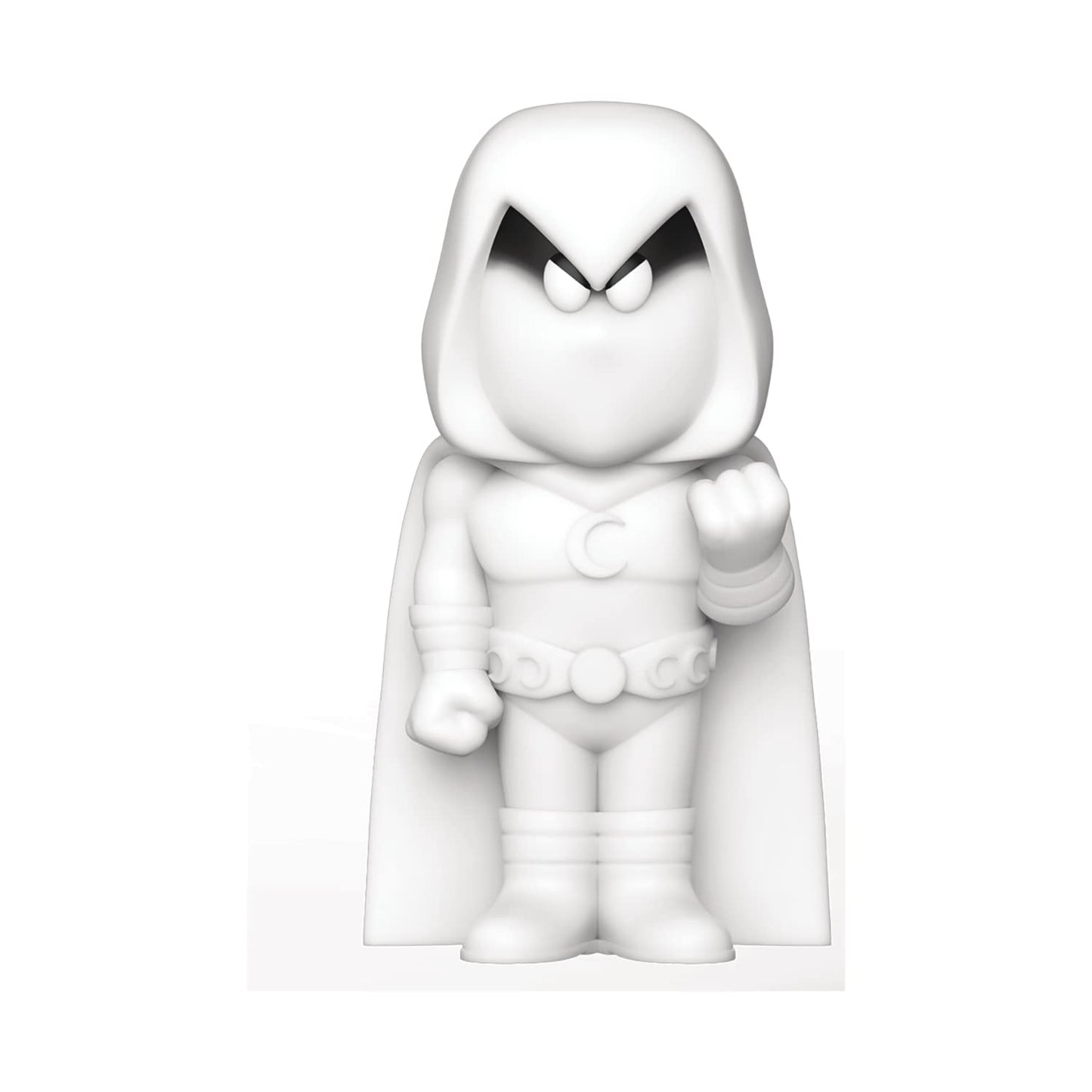 Funko Vinyl Soda: Marvel Moon Knight Glow in The Dark PX Figure, 4.25 Inch, White, Model 66373