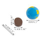 Kghios Montessori Globe Of The Continents Science And Cultural Geography Materials Continental Globe And Sandpaper Globe Early Education Teaching Aids Toys