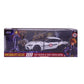 Robotech 1:24 2020 Toyota Supra Die-cast car & 2.75 Roy Focker Figure Toys for Kids and Adults