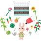 Honey Bee Acres Time to Garden  Complete Set with Miniature Doll Figure  16 Pieces   Ages 3+