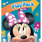 Minnie Mouse Play Packs | Disney Minnie Mouse Party Favors | Mini Coloring Book, 2 Mini Crayons, and a Sticker |10-Pack | Offici
