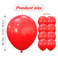 Red Balloons For Arch Decoration Hot Pink Balloons Latex Balloons 60Pcs Balloons 12 Inch Matte Balloons For Balloon Garland As B