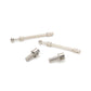 RCAWD #45 Steel Front Drive Shaft Axles and Portal Cups for Rcawd Front Portal Axle for Axial 1-24 Scx24 Crawlers