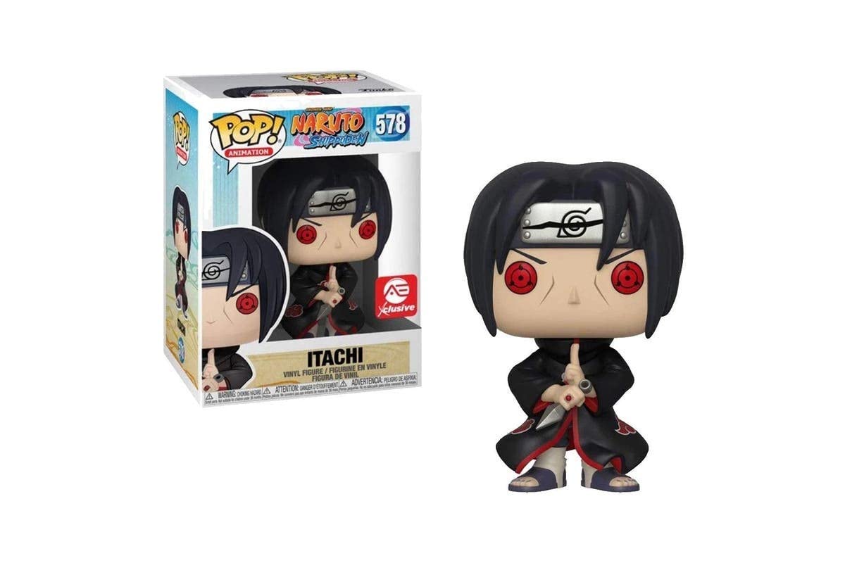 Funko POP! Naruto Itachi with Kunai Collectible Figure - Vinyl, Multicolor, Exclusive Model 889698404532