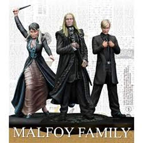 Harry Potter Miniature Game: Malfoy Family – 35Mm Scale - Unpainted – Expansion Set