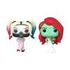 Funko POP Harley Quinn & Poison Ivy Vinyl 2-Pack - Exclusive Red, Black, White, Green Collectible Figures