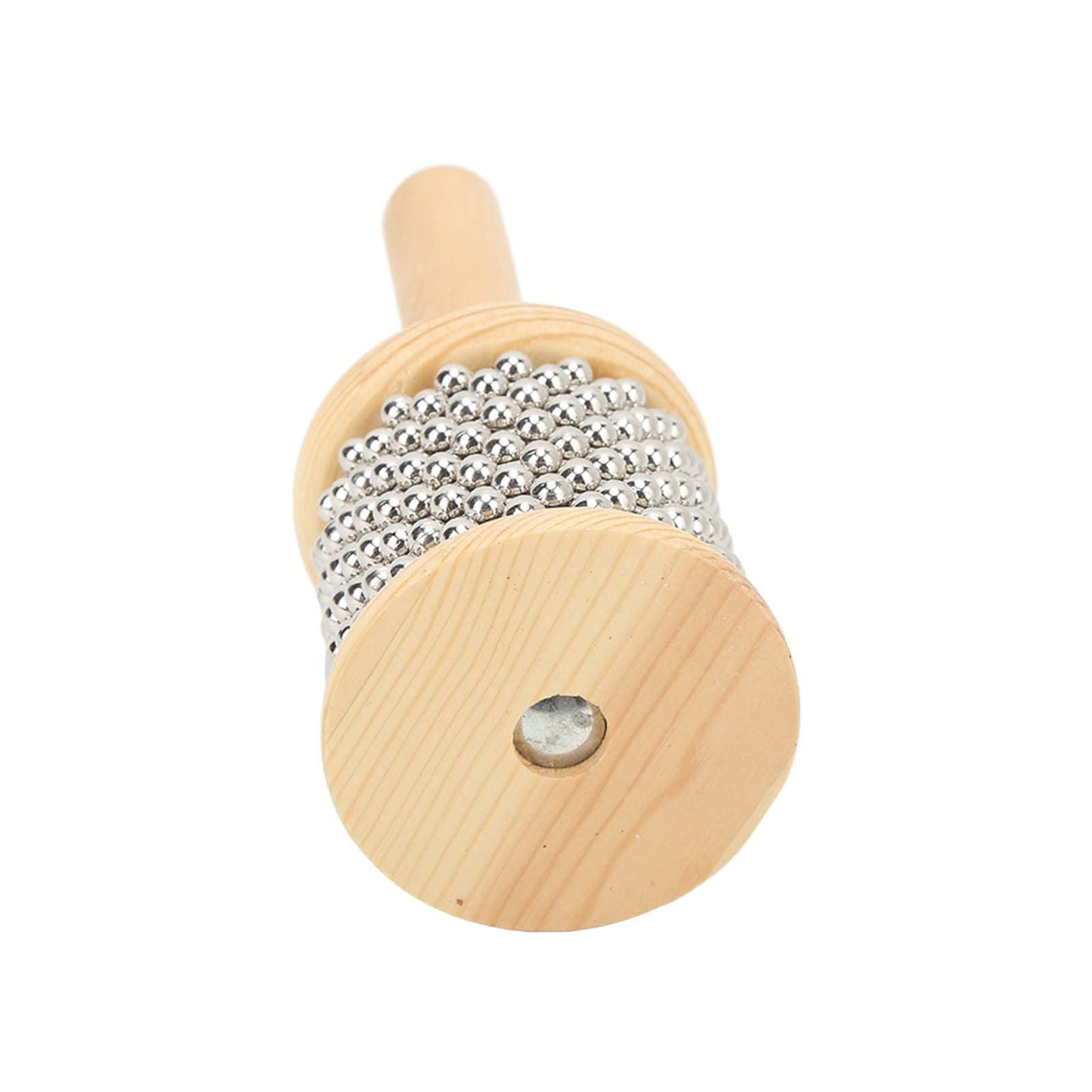 Cabasa, Musical Toy Attractive Comfortable Grip Environmental Friendly Hand Cranked Cabasa For Rhythm Training(Small Cabasa)
