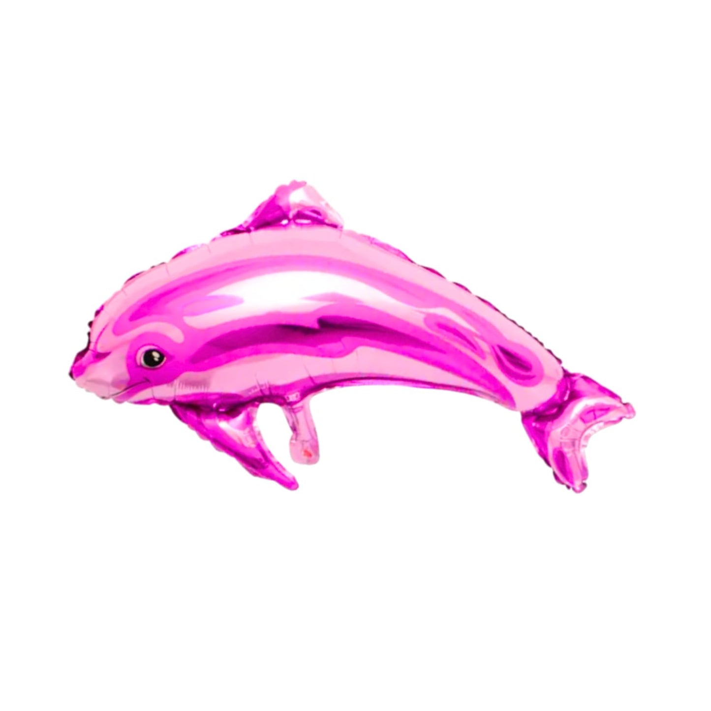 Party Decorz Dolphin Foil Balloon | Dolphin Pink Foil Balloon Big Size (33X42 Inch, 1 Pcs) Ocean Animal Theme Fish Theme Birthda