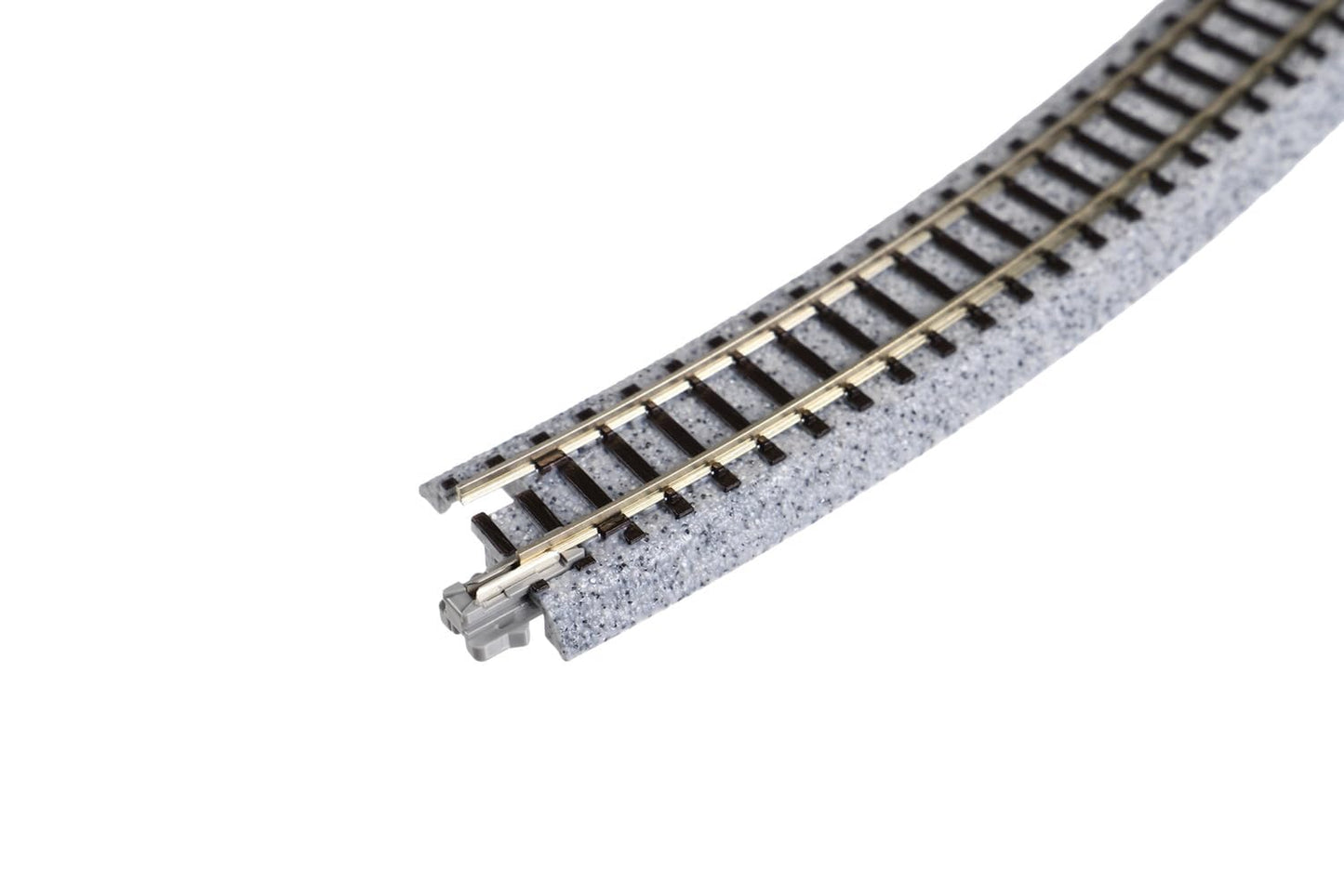 Kato USA Model Train Products Unitrack, 348mm (13 3/4'') Radius 30-Degree Curve Track (4-Piece)