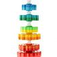 Ultrazon Baby Spinning Toy Stacking Toy For Babies And Toddlers  Educational Toddler Learning Toys Rainbow Spinning Wheel Toy F