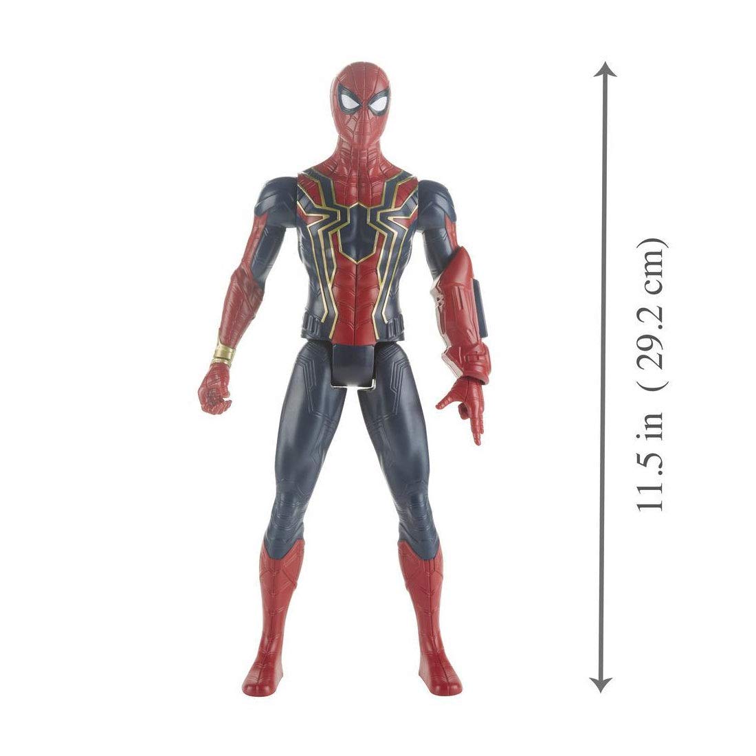 Avengers Marvel Titan Hero Series Iron Spider 12-Scale Super Hero Action Figure with Titan Hero Power Fx Port