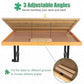 All4Jig 1500 Piece Jigsaw Puzzle Table With Legs,25''X34''Adjustable Puzzle Tables For Adults, 3-Tilting-Angle Portable Wooden J