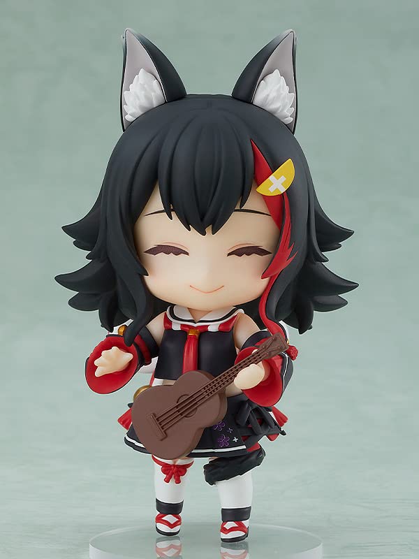 Good Smile Hololive Production: Ookami Mio Nendoroid Action Figure, Multicolor