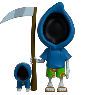 You Tooz Family Guy Death At The Beach, 4.4'' Inch Vinyl Figure, High-End Collectible Vinyl Family Guy Death Figure By Family Guy Collection, Blue,Green,Red