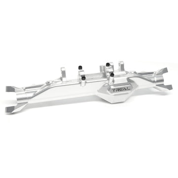 TREAL Aluminum 7075 Front Axle Housing CNC Billet Machined Upgrades for Vanquish Products H10 Optic(Silver)