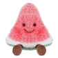 Apricot Lamb Toys Plush Fresh Watermelon Stuffed Fruit Soft Cuddly Perfect For Child 5.9 Inches