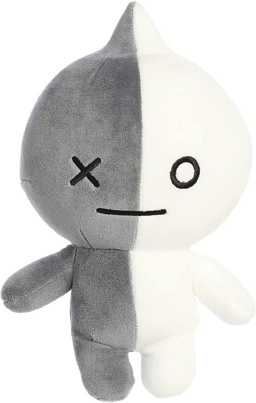 Aurora Lovable Bt21 Van Stuffed Animal - Collectible Fun - Delightful Cuteness - White 9.5 Inches