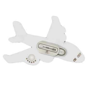 Blinkee Airplane Flashing Body Light Lapel Pins