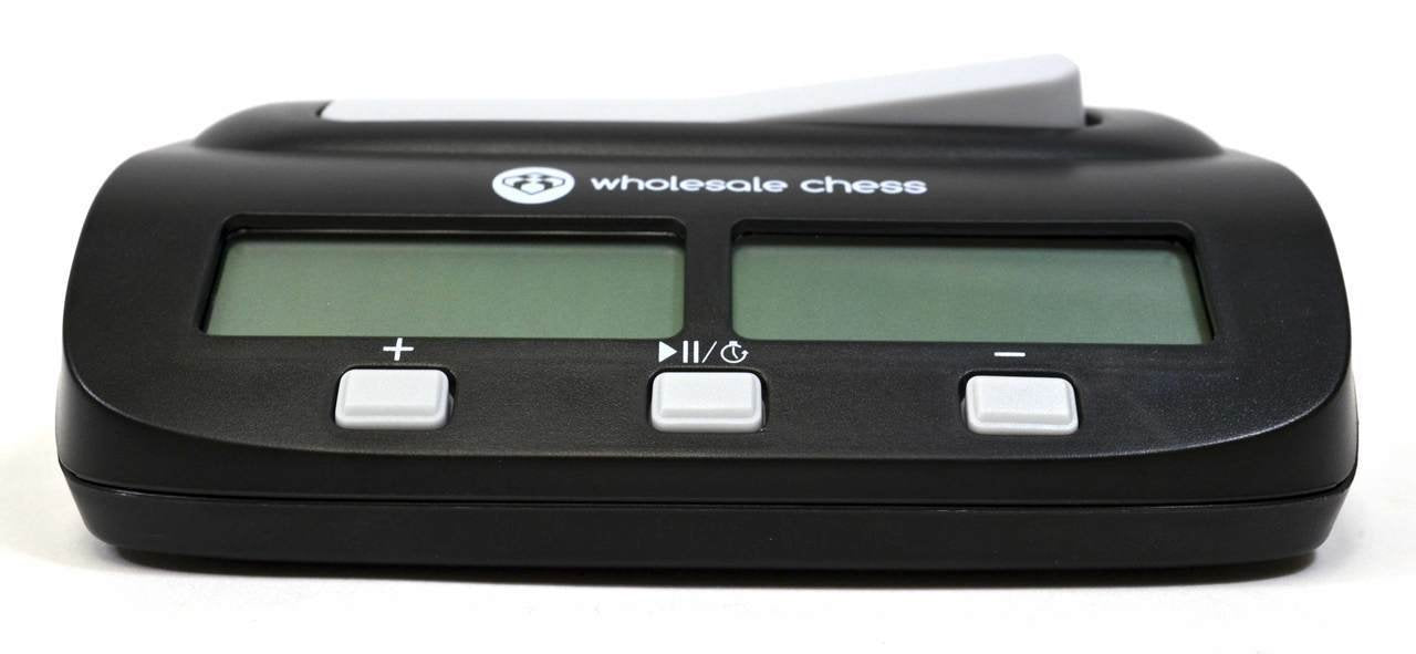 Wholesale Chess Digital Chess Clock & Game Timer - Black, with Bonus & Delay Features