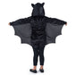 Dress Up America Bat Costume Kids - Batgirl Costume For Girls - Halloween Costume For Girls - Kids Black Vampire Bat Costume