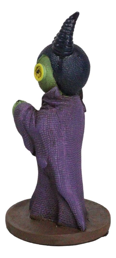 Ebros Day Of The Dead Pinheadz Monster With Voodoo Stitches Figurine Halloween Collectible Statue Fantasy Mythical Beings Undead Apocalypse Horror Icon (Evil Queen Maleficent)