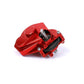 Rzxylrc Aluminum Alloy Transmission Case Gearbox Complete For 1/24 Axial Scx24 Rc Crawler Upgrades (Red)