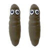 Deermon 2 Pack Novelty Sensory Poo Shape Stress Relief Stretchy Fidget Toy, Brown Fool Tricky Prank Poop Joke Autism Toys & Part