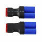 OliYin 3pcs Male EC5 to Female Deans Losi Connector Adapter Brushless Lipo Charger(Pack of 3)