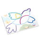 Melissa & Doug Rainbow Cord Picture & Pattern Maker Draw with Cords - 39 Cords, 6 Double-Sided Cards to Trace