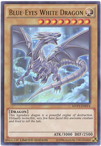 Blue-Eyes White Dragon - Mvp1-Ensv4 - Ultra Rare - Limited Edition