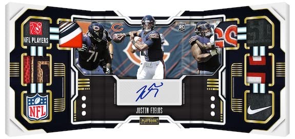 2021 Playbook Football Mega Box - 20 Trading Cards Per Box - One Autograph Or Memorabilia Card Per Box