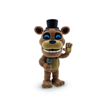 Youtooz Fnaf Freddy Flocked 4.7'', Freddy Flocked Vinyl Figure, Collectible Freddy Flocked From Five Nights At Freddys Fnaf Coll