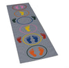 MUREN Jumbo Hopscotch Floor Play Mat For Kids (412 Years)Game Indoor/Outdoor ActivityBirthday Gift/Return Gift Grey,1 Count