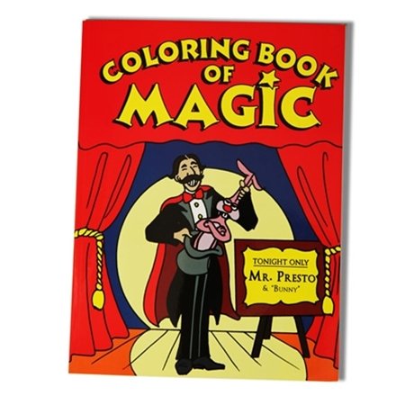 Magic Makers Magic Coloring Book Trick Magicians Choice 8.5 X 11 Inches