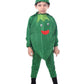 The Dance Bible Ladyfinger Fancy Dress With Jumpsuit For Kids 5-7 Years | Boys & Girls Vegetable Cutout Costume For School Funct