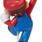 Super Mario Action Figure - 2.5 Inch Jumping Mario Collectible Toy, Red, Plastic, Model 404574