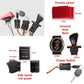 Jrrxm 6V 12V 18V 24V Diy Wires Harness Conversion Kit For Kid 'S Ride On Toys Electric Car,Set Of Wire Harness Switch Motor Gear