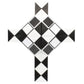 Mipartebo Magic Snake Cube Twist Puzzle, Large Size, Black, Model ZCMC2472, Fidget Toy for Kids, Adults & Teens